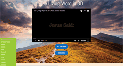 Desktop Screenshot of livingwordin3d.com